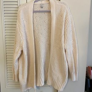 Cream cardigan